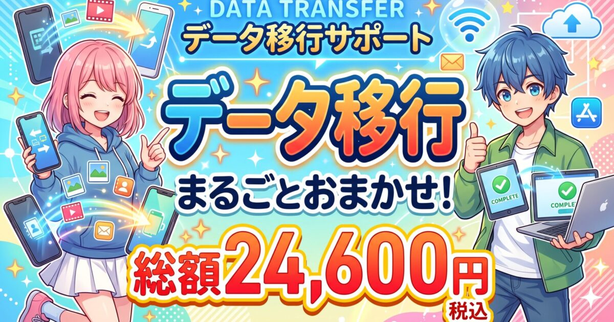 データ移行24600円