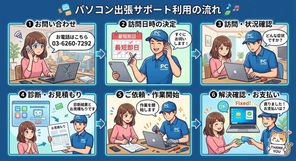 ご依頼の流れ