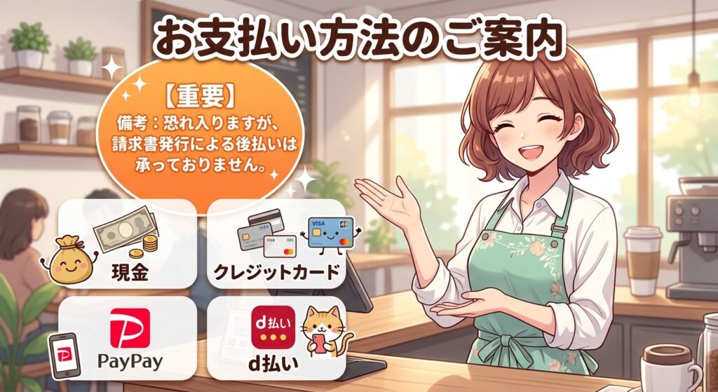 お支払方法