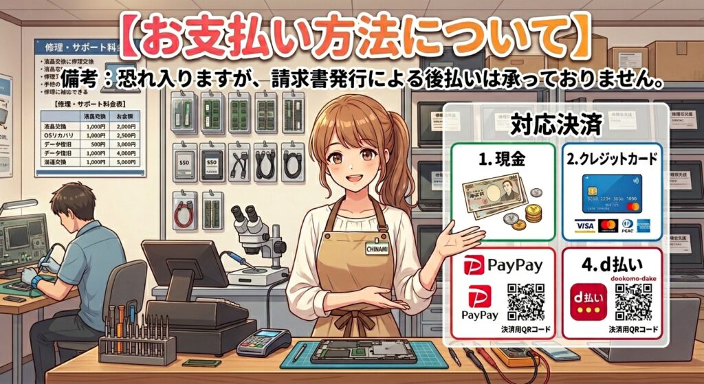 お支払方法
