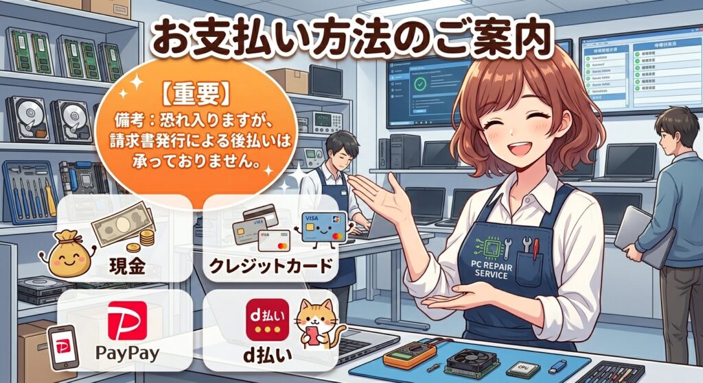 お支払方法