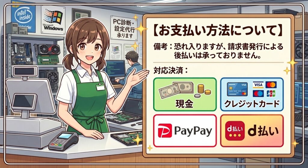 お支払方法