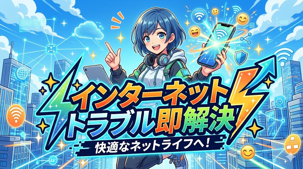 インターネットトラブル即解決いたします