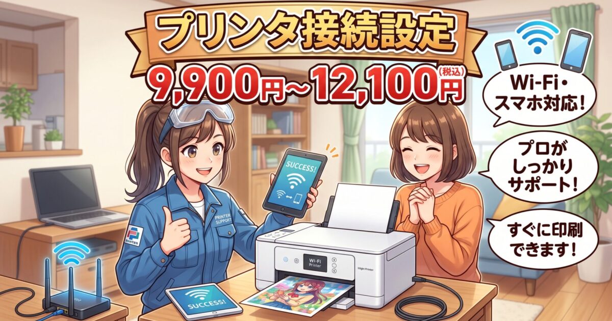 プリンタ接続設定