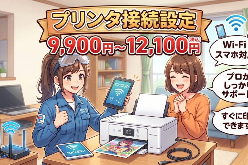 プリンタ接続設定