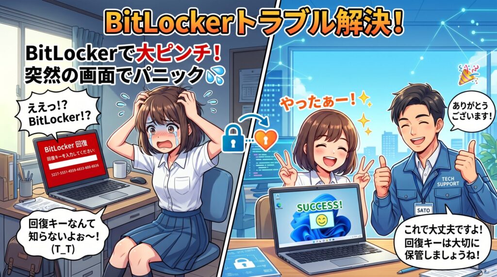 システム修復・調整で直る場合：総額 33,000円 （部品交換なしで、設定調整やシステム修復により復旧させた場合）

OSリカバリ（初期化）が必要な場合：総額 22,000円 （システム破損が激しく、OSの再インストールが必要な場合）

データの救出：総額 33,000円〜 （起動しないパソコンからのバックアップ作業）