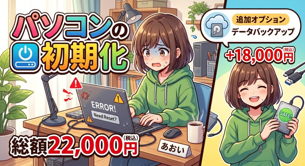 パソコンの初期化