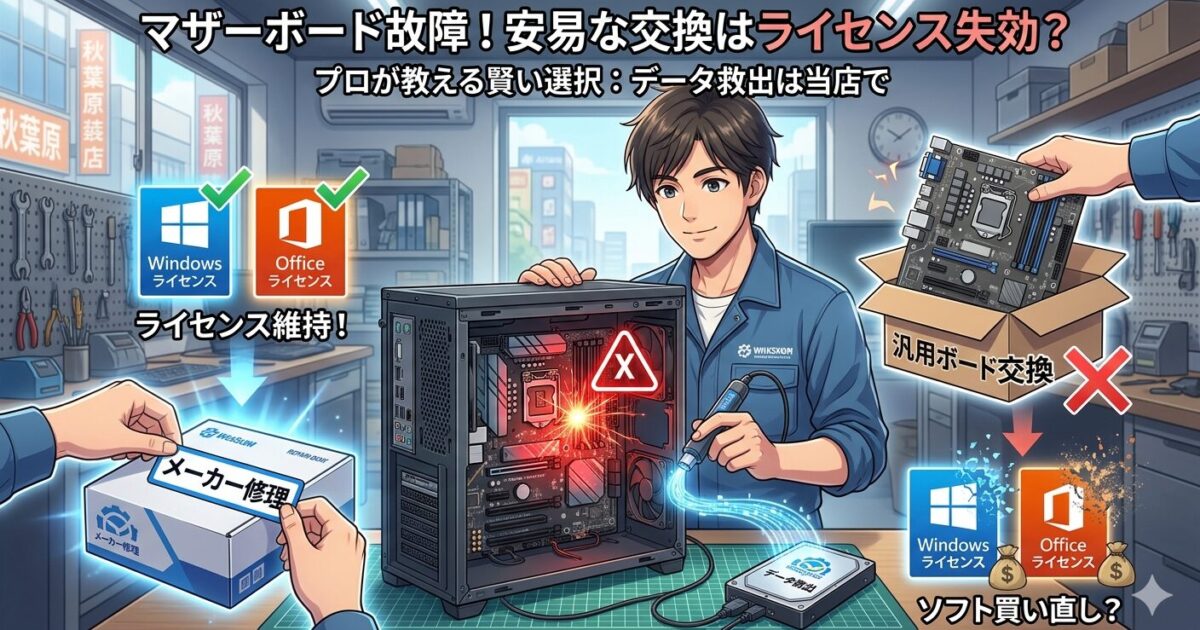 マザーボード修理