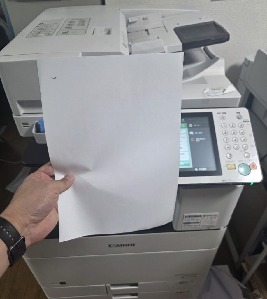 ネットワーク経路やプリンタードライバーの割り当て状況をくまなくチェックいたしました。