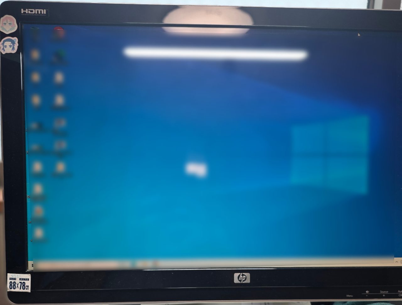 Windows 10のデスクトップ画面（初期設定完了後）